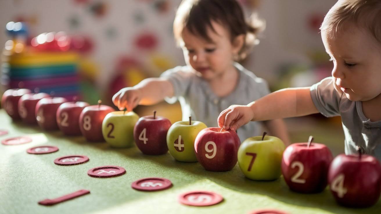 Apple Number Line Activity