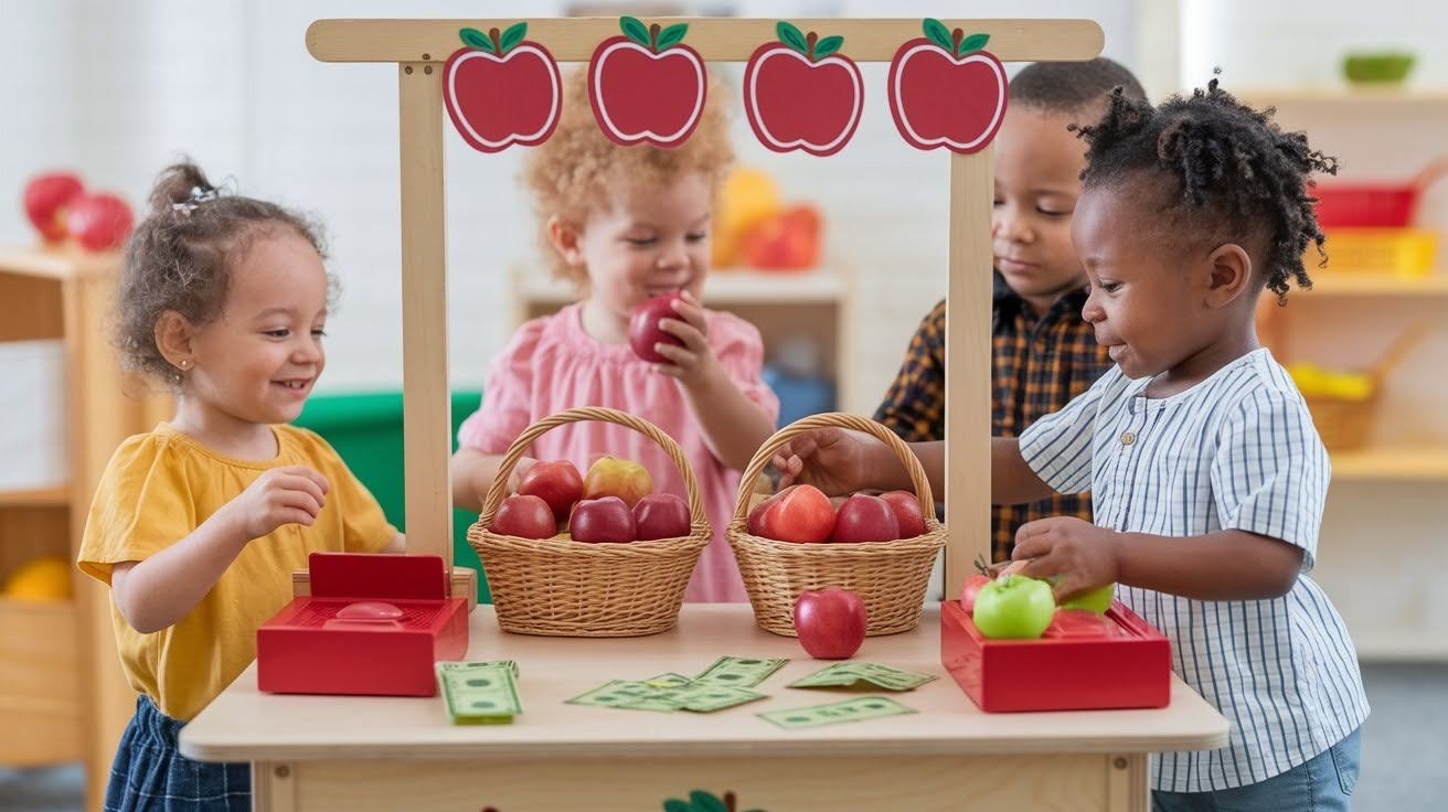 Apple Stand Dramatic Play