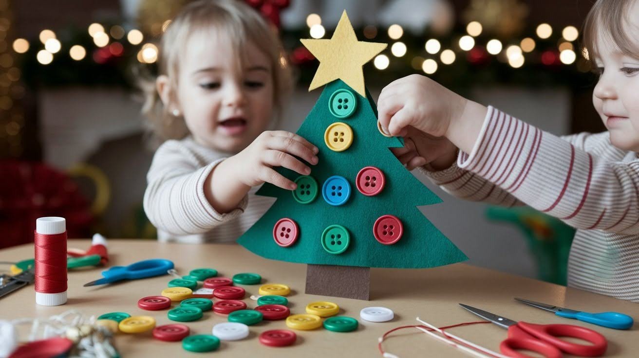 Button a Christmas Tree