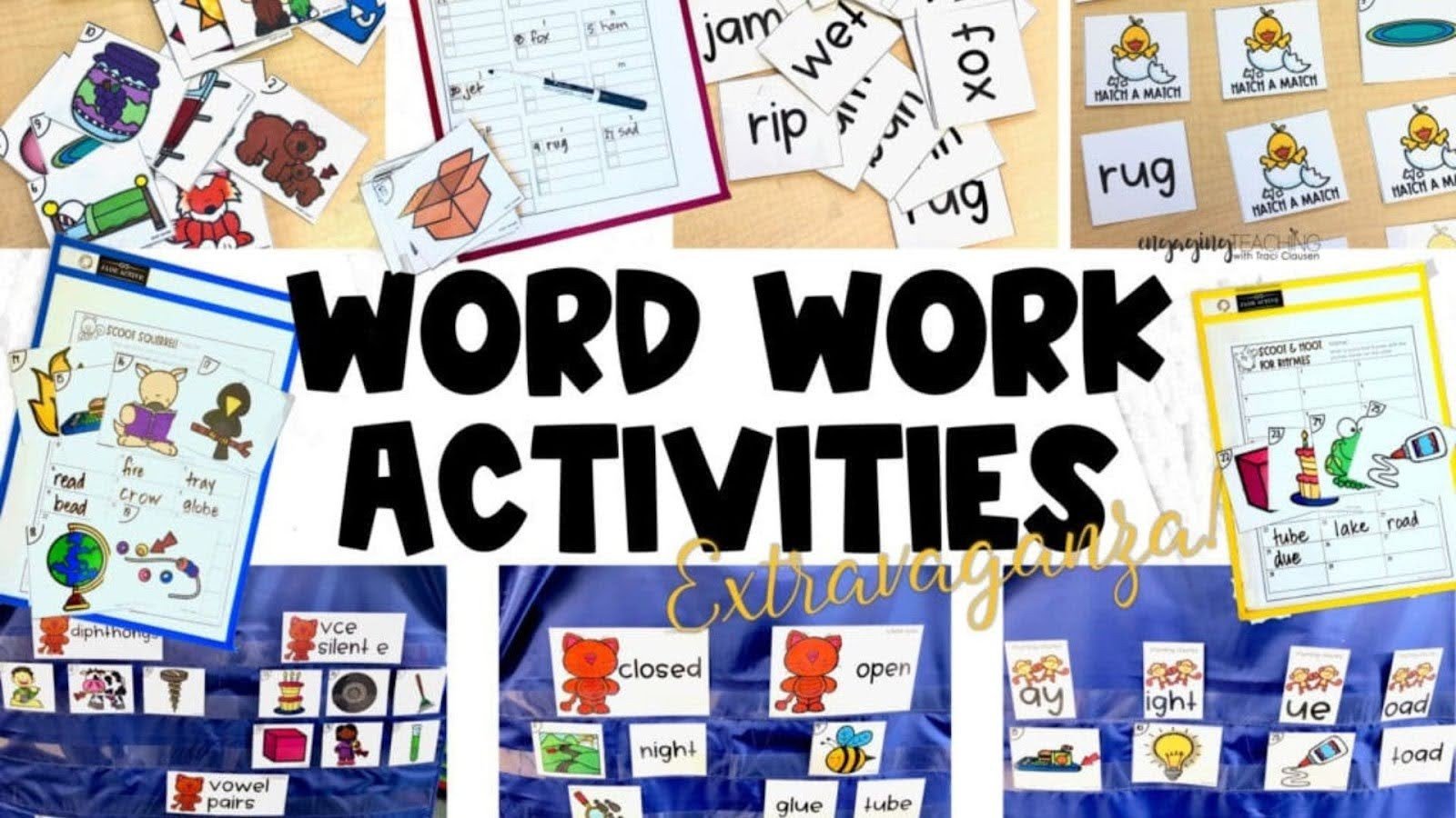 Fun Word Work Activities