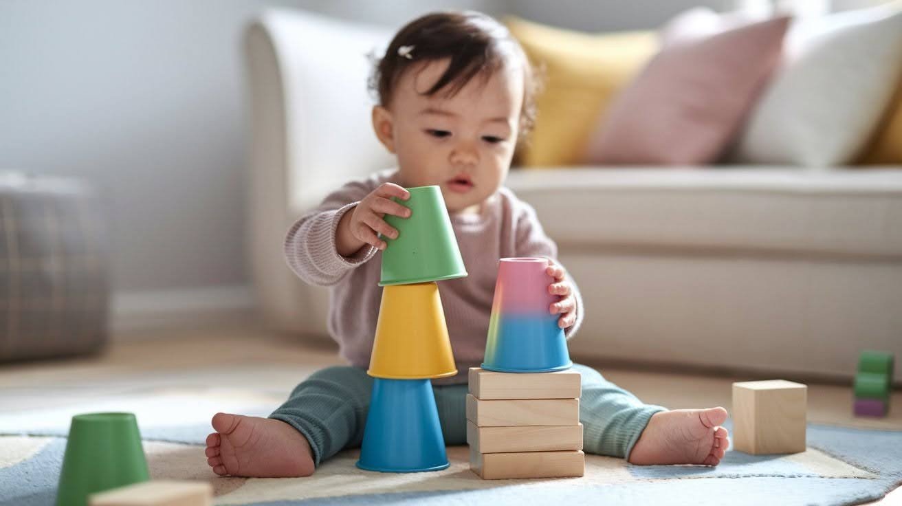 Stacking Cups and Blocks
