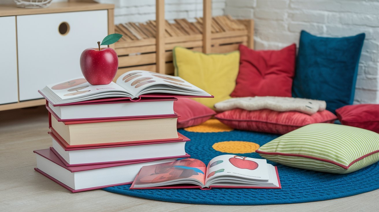 Reading Apple-Themed Books