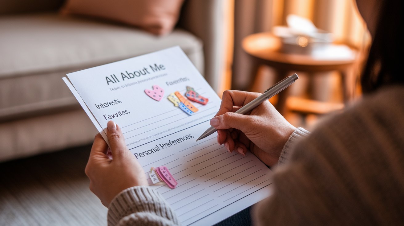 All About Me Worksheet